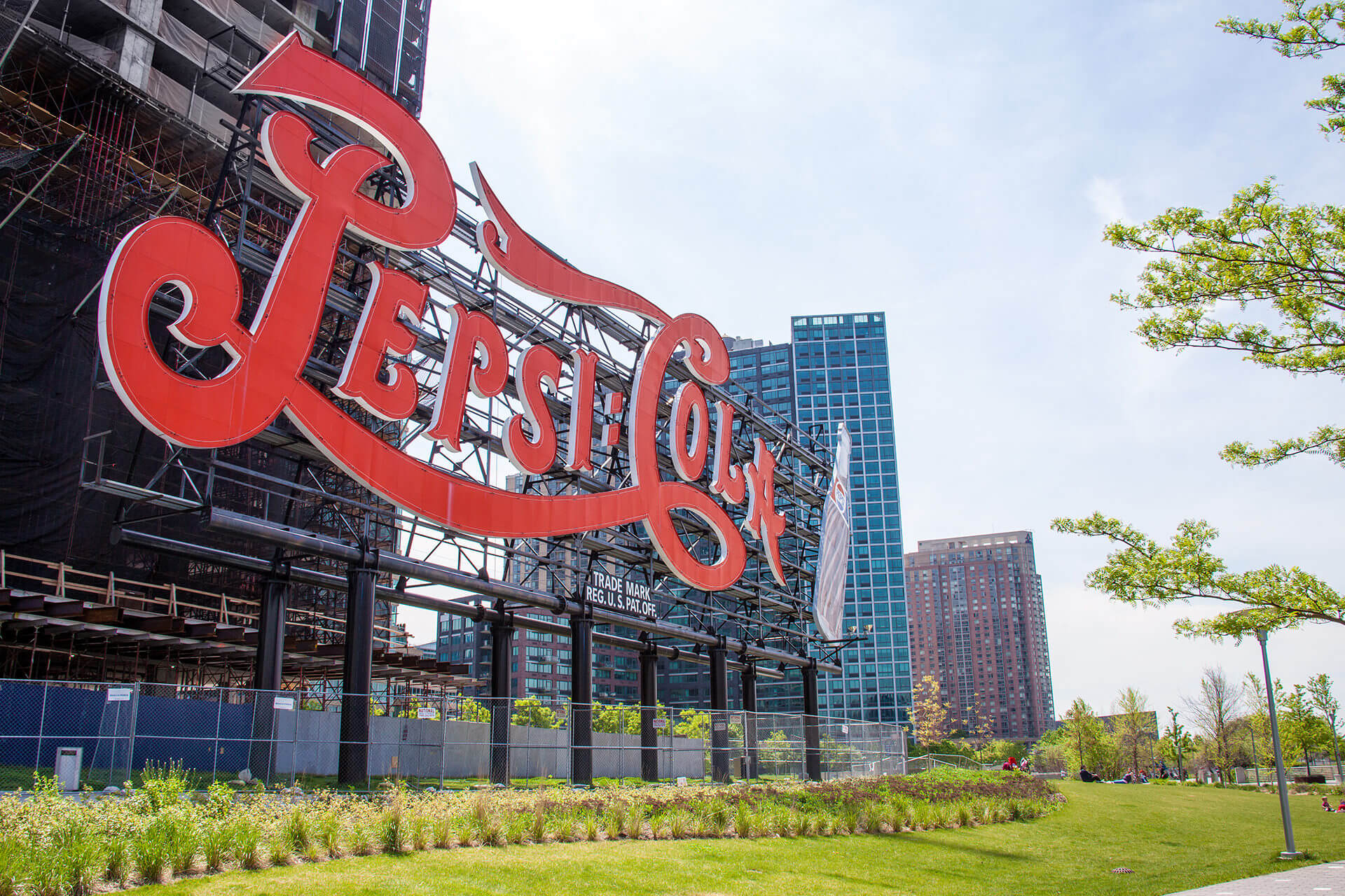 Historic PepsiCola sign in Queens, NY